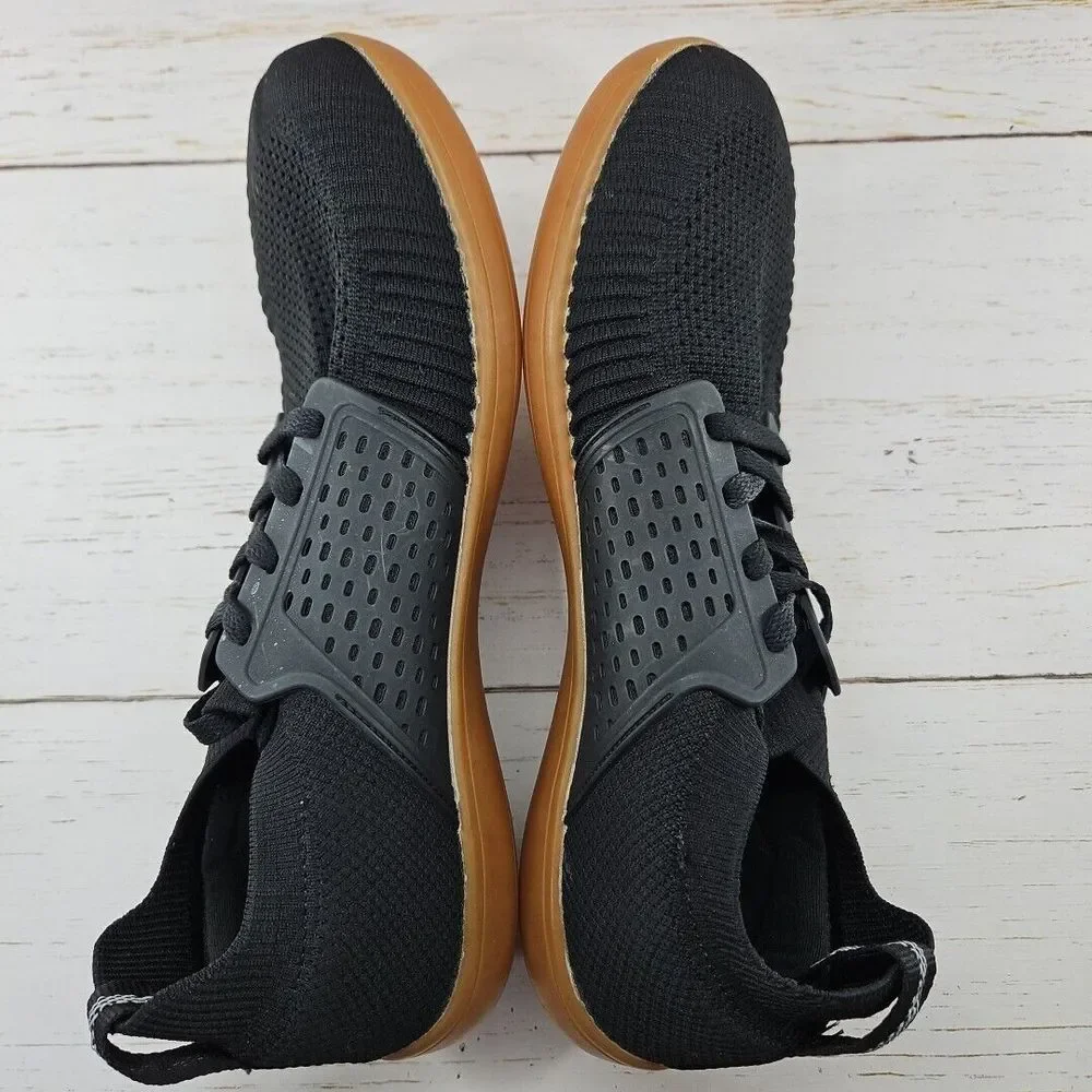 Whitin MensTrail Runner Barefoot Minimalist‎ Shoe Black EU 44 US 11 Wide